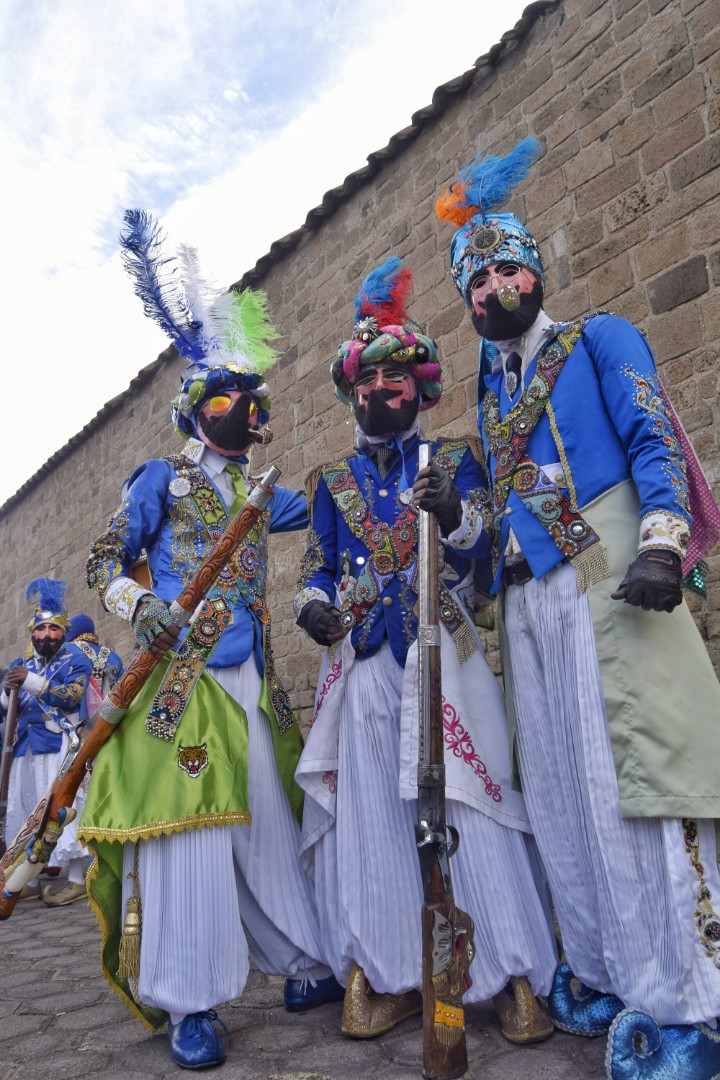 Turcos, Primer barrio. Carnavales de México