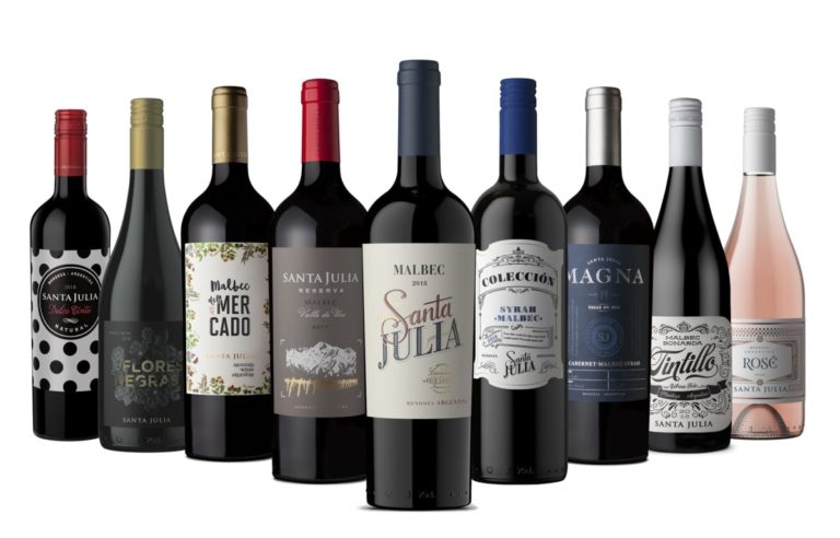 Familia de vinos santa Julia