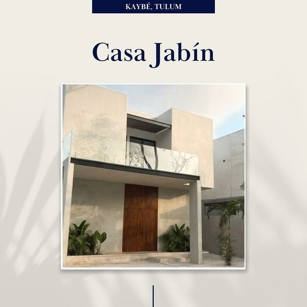 casa jabín en tulum